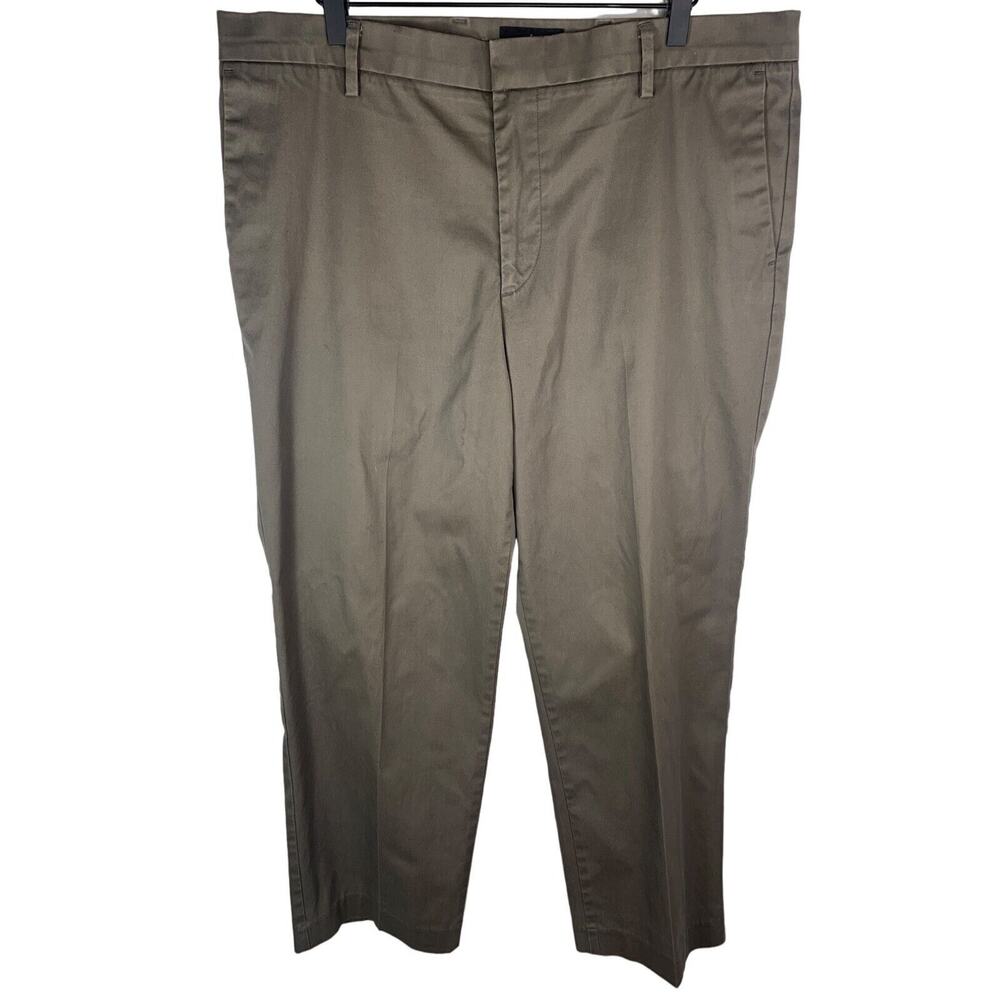 Dockers Mens Straight Fit Khaki Chinos 38x30 Cotton & Polyester Blend